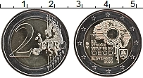 Продать Монеты Словакия 2 евро 2020 Биметалл
