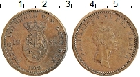 Продать Монеты Дания 12 скиллингов 1813 Медь