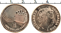 Продать Монеты Австралия 1 доллар 2019 Латунь