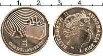 Продать Монеты Австралия 1 доллар 2019 Латунь