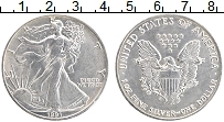 Продать Монеты США 1 доллар 1993 Серебро