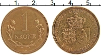 Продать Монеты Гренландия 1 крона 1957 Бронза