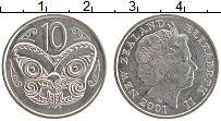 Продать Монеты Новая Зеландия 10 центов 2002 Медно-никель