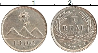 Продать Монеты Гватемала 1/4 реала 1901 Медно-никель
