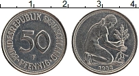 Продать Монеты ФРГ 50 пфеннигов 1980 Медно-никель