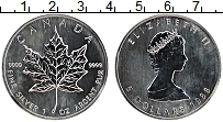 Продать Монеты Канада 5 долларов 1988 Серебро