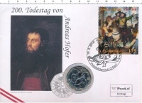 Продать Подарочные монеты Австрия Тироль Фрейхет 2009 Серебро