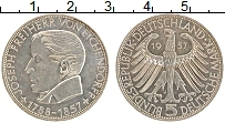 Продать Монеты ФРГ 5 марок 1957 Серебро