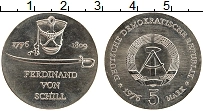 Продать Монеты ГДР 5 марок 1976 Медно-никель