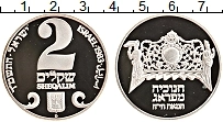 Продать Монеты Израиль 2 шекеля 1983 Серебро