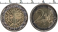 Продать Монеты Франция 2 евро 2000 Биметалл