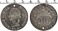 Продать Монеты Боливия 8 солей 1863 Серебро