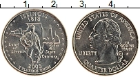 Продать Монеты США 1/4 доллара 2003 Медно-никель