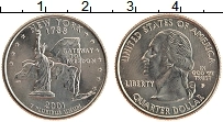 Продать Монеты США 1/4 доллара 2001 Медно-никель