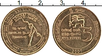 Продать Монеты Шри-Ланка 5 рупий 2007 Медно-никель