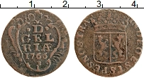 Продать Монеты Гелдерланд 1 дьюит 1761 Медь
