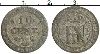 Продать Монеты Вестфалия 10 сантим 1809 Медь