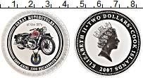 Продать Монеты Острова Кука 2 доллара 2007 Серебро