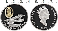 Продать Монеты Канада 20 долларов 1992 Серебро