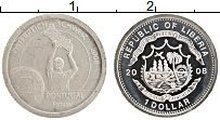 Продать Монеты Либерия 1 доллар 2008 Серебро