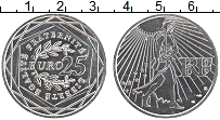 Продать Монеты Франция 25 евро 0 Серебро