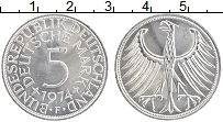 Продать Монеты ФРГ 5 марок 1974 Серебро