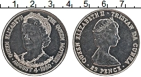 Продать Монеты Тристан-да-Кунья 25 пенсов 1980 Медно-никель