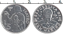 Продать Монеты Сан-Марино 5 лир 1997 Алюминий