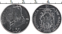 Продать Монеты Сан-Марино 50 лир 1988 Алюминий