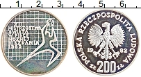 Продать Монеты Польша 200 злотых 1982 Серебро