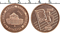 Продать Монеты Румыния 5 евроцентов 2003 