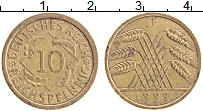 Продать Монеты Веймарская республика 10 пфеннигов 1925 Бронза