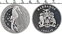 Продать Монеты Барбадос 1 доллар 2020 Серебро