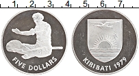Продать Монеты Кирибати 5 долларов 1979 Серебро
