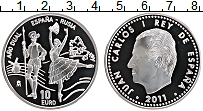 Продать Монеты Испания 10 евро 2011 Серебро
