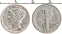 Продать Монеты США 1 дайм 1944 Серебро