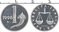 Продать Монеты Италия 1 лира 1956 Алюминий