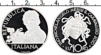 Продать Монеты Италия 10 евро 2010 Серебро
