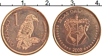 Продать Монеты Галапагосские острова 1 сентаво 2008 Медь