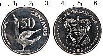 Продать Монеты Галапагосские острова 50 сентаво 2008 Медно-никель