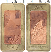 Продать Монеты Галапагосские острова 25 пиеза 2008 Биметалл