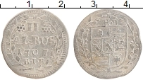 Продать Монеты Гессен-Дармштадт 2 альбуса 1703 Серебро
