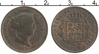 Продать Монеты Испания 10 сентим 1860 Медь