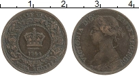 Продать Монеты Новая Скотия 1/2 цента 1861 Медь