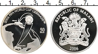 Продать Монеты Малави 50 квач 2006 Серебро