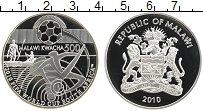 Продать Монеты Малави 500 квач 2010 Серебро