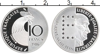 Продать Монеты Франция 10 франков 1986 Серебро