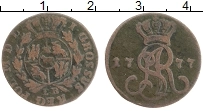 Продать Монеты Польша 1 грош 1769 Медь