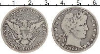 Продать Монеты США 1/2 доллара 1904 Серебро