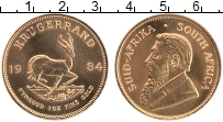 Продать Монеты ЮАР 1 крюгерранд 1984 Золото